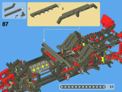 LEGO 8070 instructions page 50 – build guide