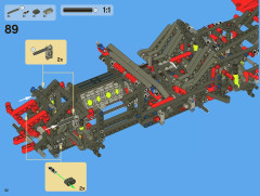 LEGO 8070 instructions page 52 – build guide