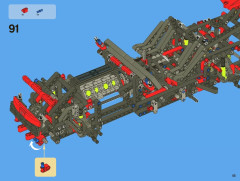LEGO 8070 instructions page 55 – build guide