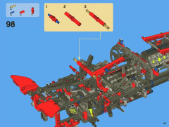 LEGO 8070 instructions page 69 – build guide