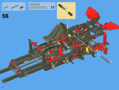 LEGO 8070 instructions page 8 – build guide
