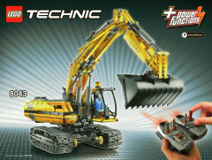 LEGO 8070 instructions page 84 – build guide