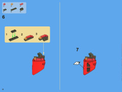 LEGO 8070 instructions page 12 – build guide
