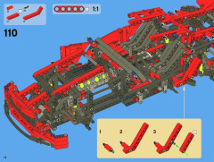 LEGO 8070 instructions page 14 – build guide