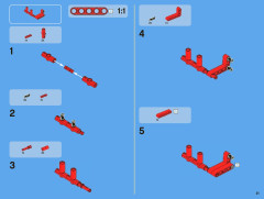 LEGO 8070 instructions page 21 – build guide