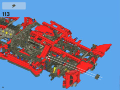 LEGO 8070 instructions page 22 – build guide