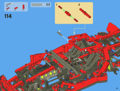LEGO 8070 instructions page 23 – build guide