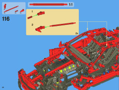 LEGO 8070 instructions page 26 – build guide