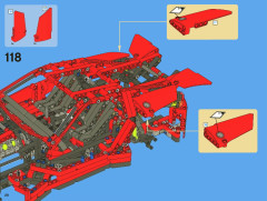 LEGO 8070 instructions page 28 – build guide