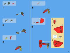 LEGO 8070 instructions page 31 – build guide