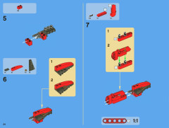 LEGO 8070 instructions page 34 – build guide