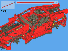 LEGO 8070 instructions page 38 – build guide
