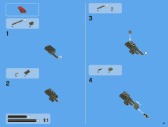 LEGO 8070 instructions page 39 – build guide