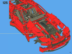 LEGO 8070 instructions page 43 – build guide