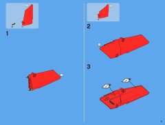 LEGO 8070 instructions page 9 – build guide