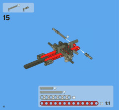 LEGO 8071 instructions page 12 – build guide