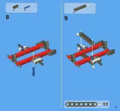 LEGO 8071 instructions page 17 – build guide