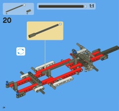 LEGO 8071 instructions page 24 – build guide