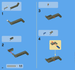 LEGO 8071 instructions page 34 – build guide