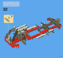 LEGO 8071 instructions page 41 – build guide