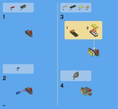 LEGO 8071 instructions page 44 – build guide