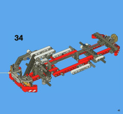 LEGO 8071 instructions page 45 – build guide