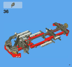 LEGO 8071 instructions page 47 – build guide