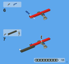 LEGO 8071 instructions page 5 – build guide