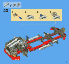LEGO 8071 instructions page 51 – build guide