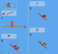 LEGO 8071 instructions page 52 – build guide