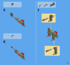 LEGO 8071 instructions page 53 – build guide