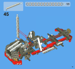 LEGO 8071 instructions page 61 – build guide