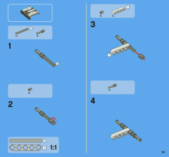LEGO 8071 instructions page 63 – build guide