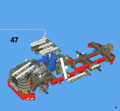 LEGO 8071 instructions page 65 – build guide