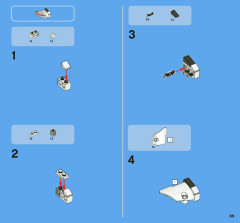 LEGO 8071 instructions page 69 – build guide