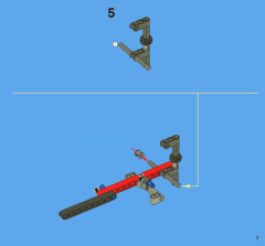 LEGO 8071 instructions page 7 – build guide