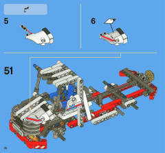 LEGO 8071 instructions page 70 – build guide