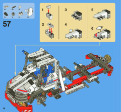 LEGO 8071 instructions page 76 – build guide