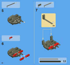 LEGO 8071 instructions page 80 – build guide