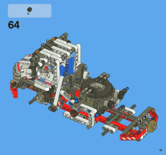 LEGO 8071 instructions page 13 – build guide