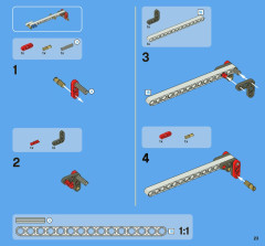 LEGO 8071 instructions page 23 – build guide
