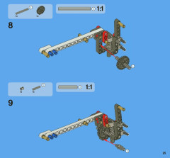 LEGO 8071 instructions page 25 – build guide