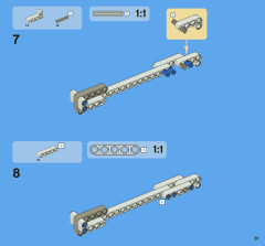 LEGO 8071 instructions page 31 – build guide