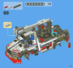 LEGO 8071 instructions page 33 – build guide