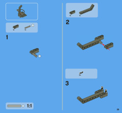 LEGO 8071 instructions page 39 – build guide