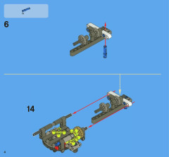 LEGO 8071 instructions page 4 – build guide