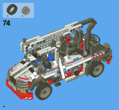 LEGO 8071 instructions page 44 – build guide