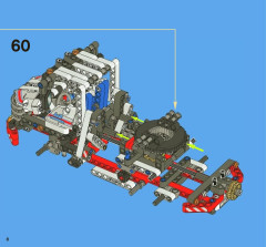 LEGO 8071 instructions page 8 – build guide