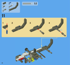LEGO 8071 instructions page 10 – build guide