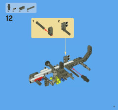 LEGO 8071 instructions page 11 – build guide